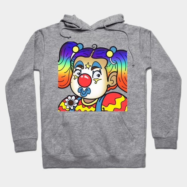 Clown emote Hoodie by nataliamcaban